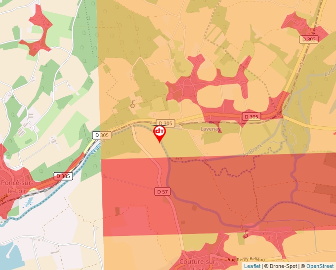 Carte Géoportail pour les drones de loisir