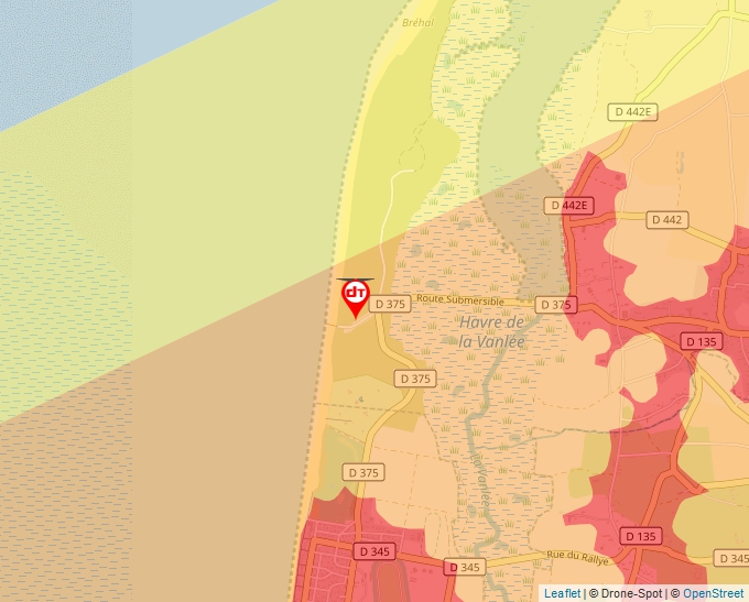 Carte Géoportail pour les drones de loisir