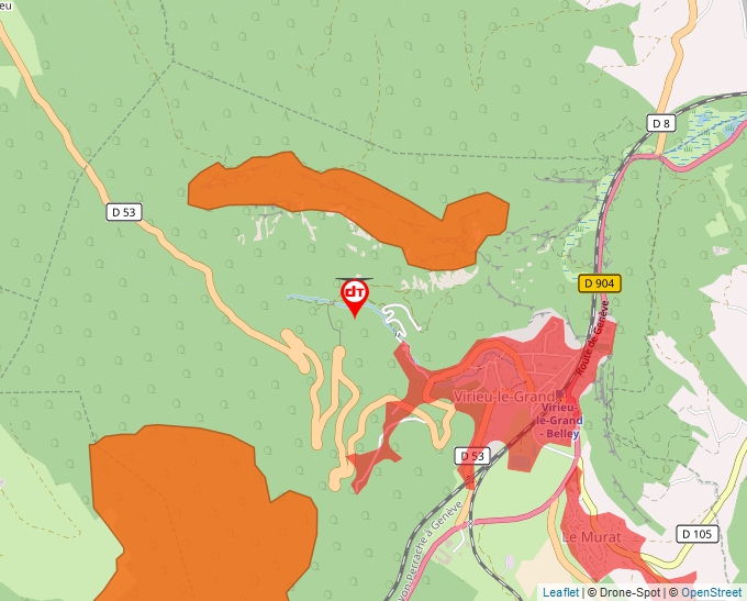 Carte Géoportail pour les drones de loisir