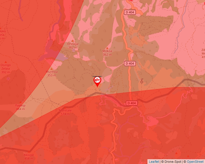 Carte Géoportail pour les drones de loisir