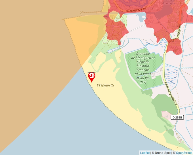 Carte Géoportail pour les drones de loisir