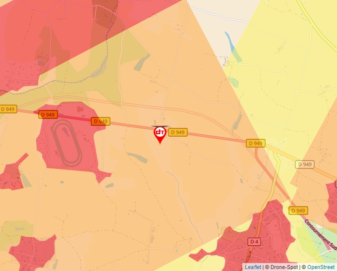 Carte Géoportail pour les drones de loisir