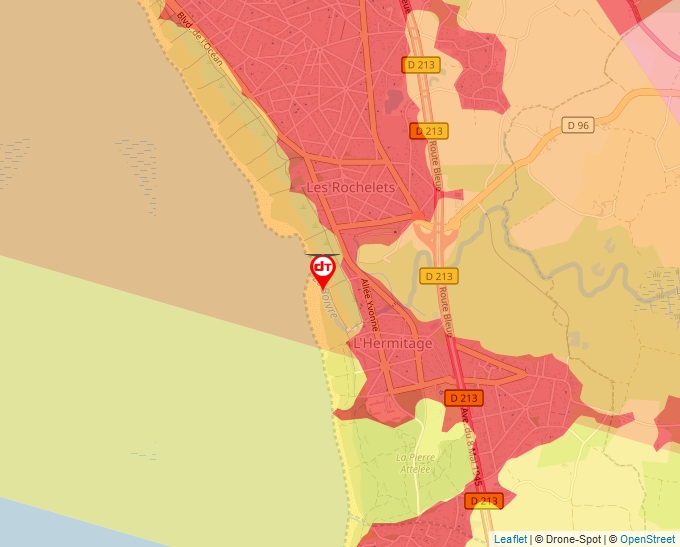 Carte Géoportail pour les drones de loisir