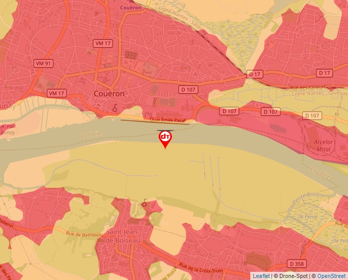 Carte Géoportail pour les drones de loisir