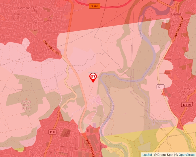 Carte Géoportail pour les drones de loisir