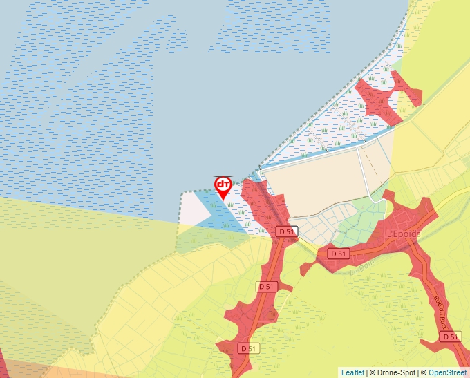 Carte Géoportail pour les drones de loisir