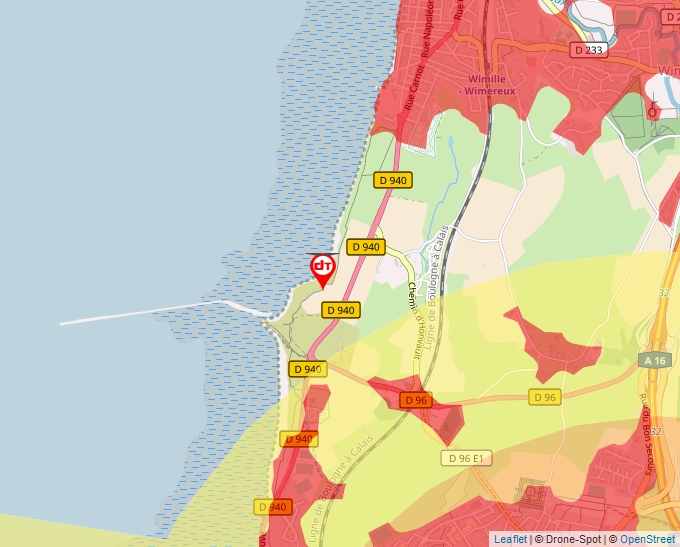 Carte Géoportail pour les drones de loisir