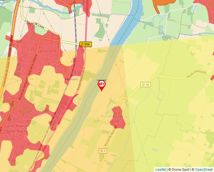 Carte Géoportail pour les drones de loisir