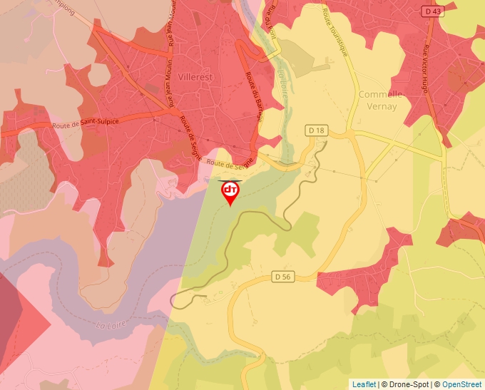 Carte Géoportail pour les drones de loisir