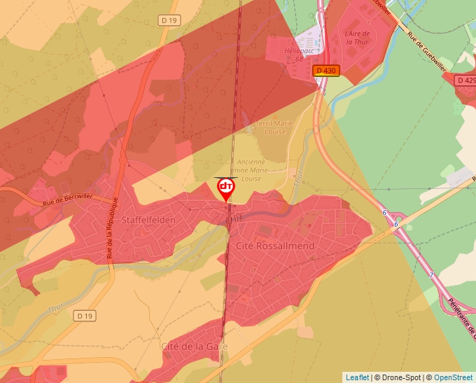 Carte Géoportail pour les drones de loisir