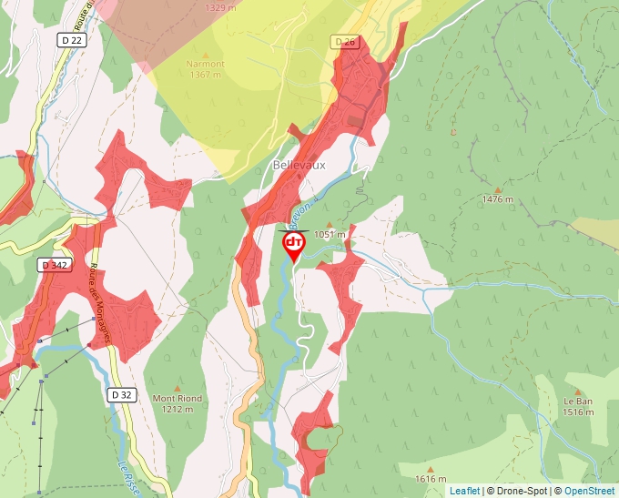 Carte Géoportail pour les drones de loisir