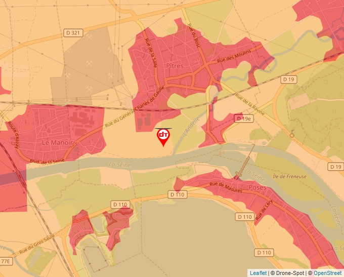 Carte Géoportail pour les drones de loisir