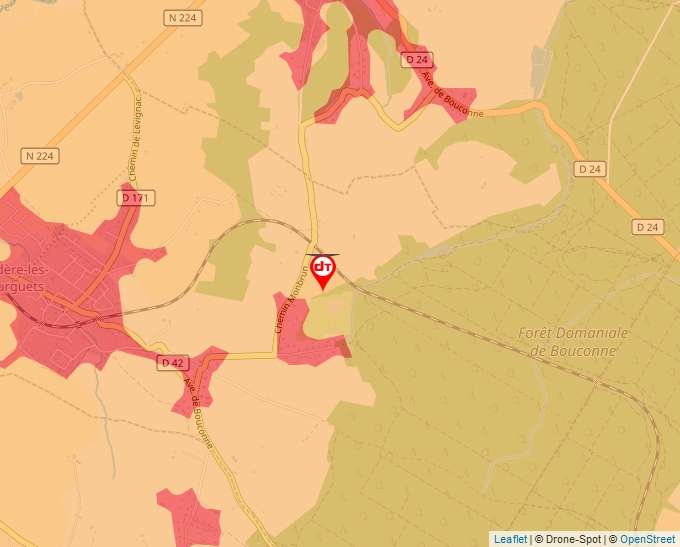 Carte Géoportail pour les drones de loisir