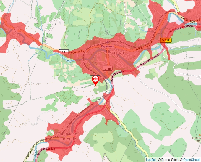 Carte Géoportail pour les drones de loisir