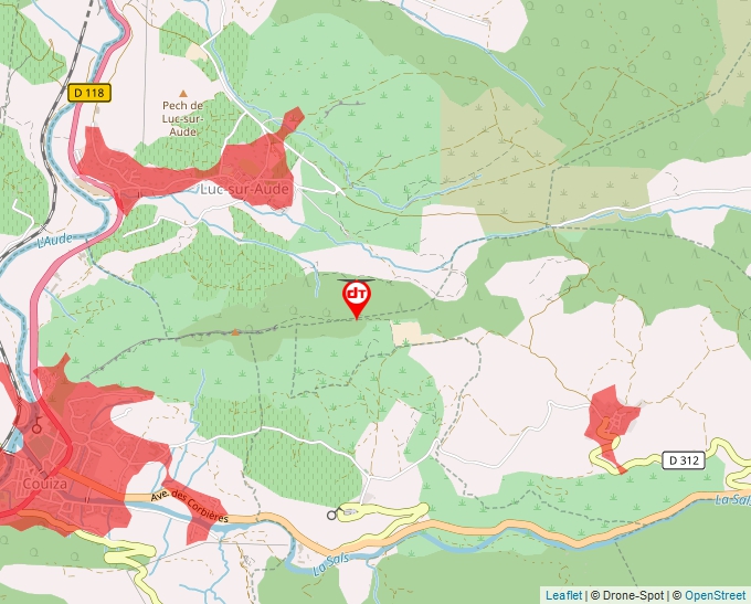 Carte Géoportail pour les drones de loisir