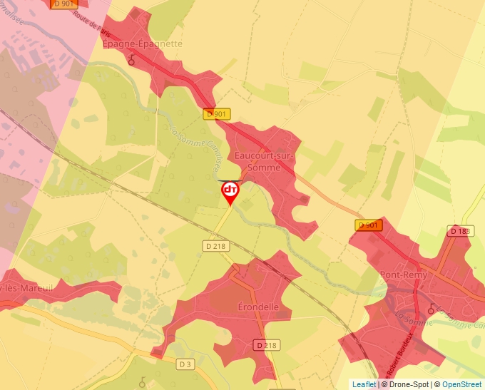 Carte Géoportail pour les drones de loisir