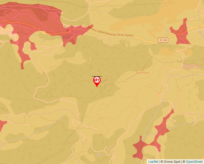 Carte Géoportail pour les drones de loisir