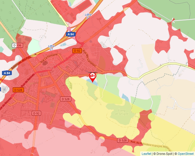 Carte Géoportail pour les drones de loisir