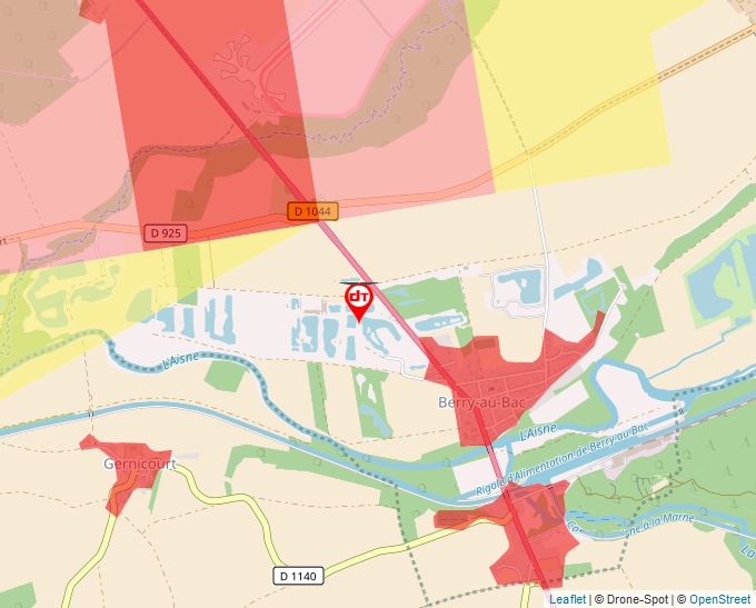 Carte Géoportail pour les drones de loisir