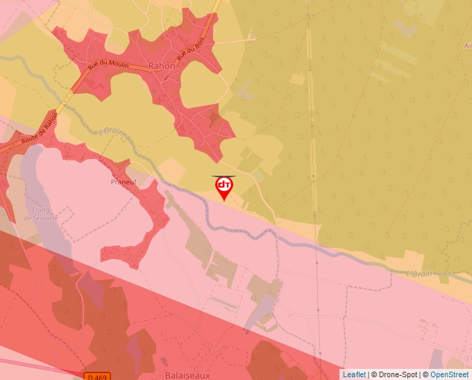 Carte Géoportail pour les drones de loisir
