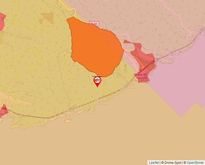 Carte Géoportail pour les drones de loisir