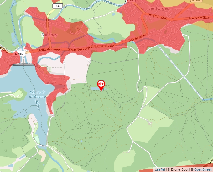 Carte Géoportail pour les drones de loisir