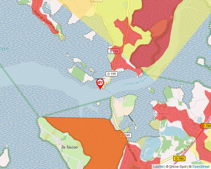 Carte Géoportail pour les drones de loisir