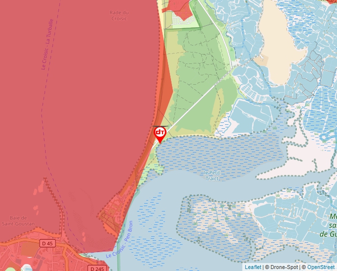 Carte Géoportail pour les drones de loisir