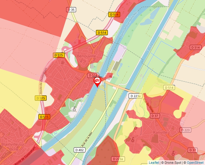 Carte Géoportail pour les drones de loisir