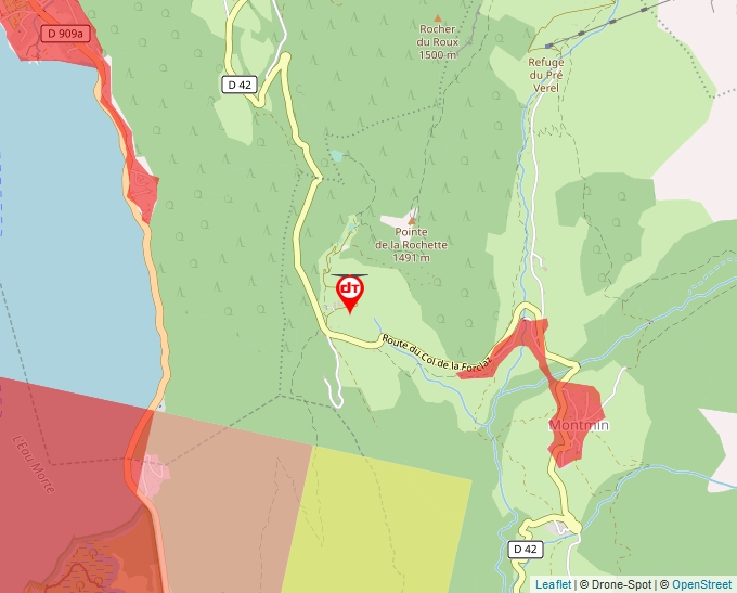 Carte Géoportail pour les drones de loisir