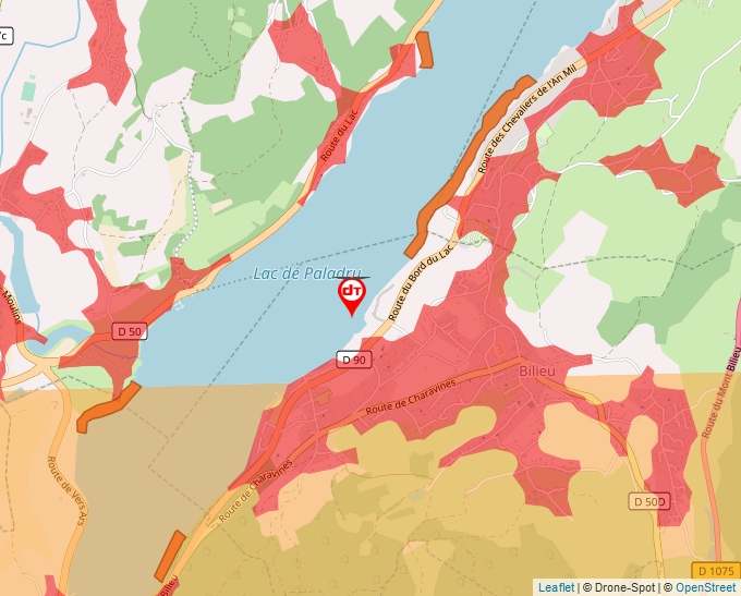 Carte Géoportail pour les drones de loisir