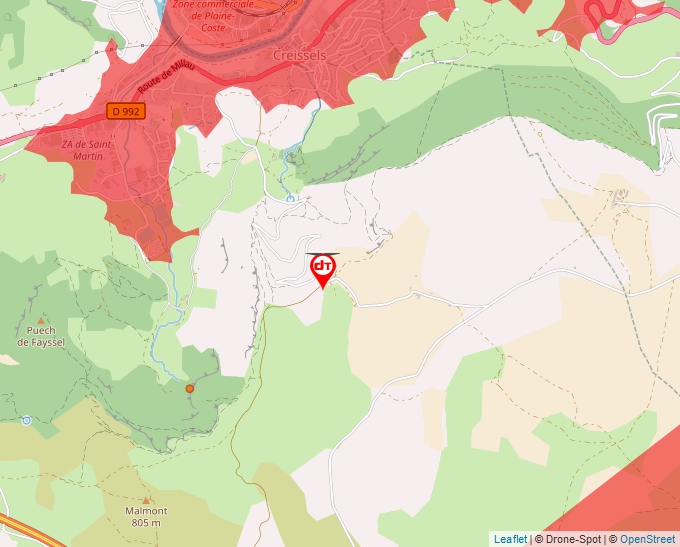 Carte Géoportail pour les drones de loisir