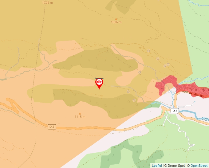 Carte Géoportail pour les drones de loisir