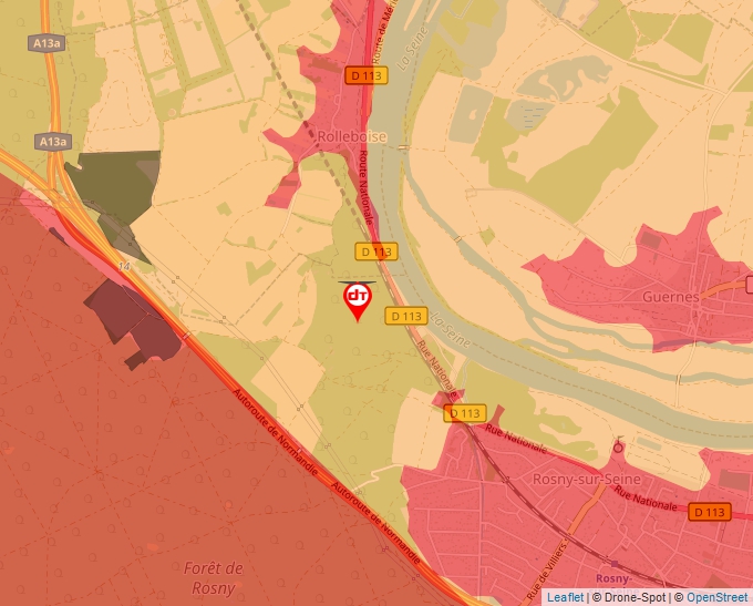 Carte Géoportail pour les drones de loisir