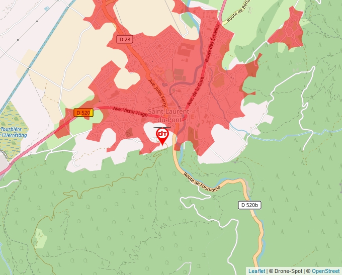 Carte Géoportail pour les drones de loisir