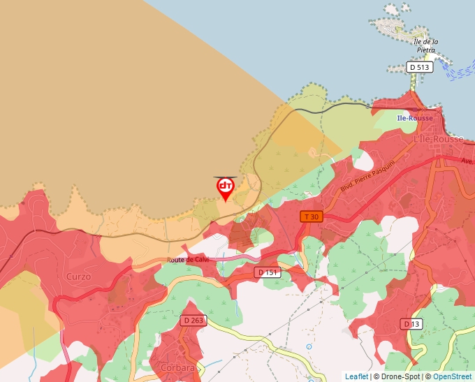 Carte Géoportail pour les drones de loisir