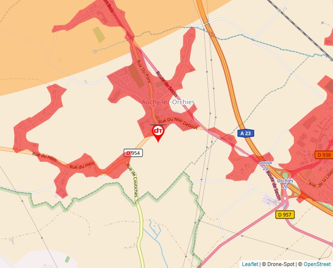 Carte Géoportail pour les drones de loisir