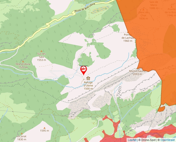 Carte Géoportail pour les drones de loisir