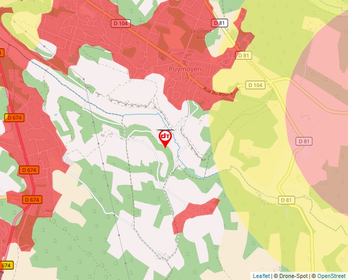 Carte Géoportail pour les drones de loisir