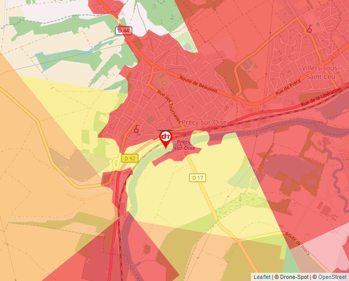 Carte Géoportail pour les drones de loisir