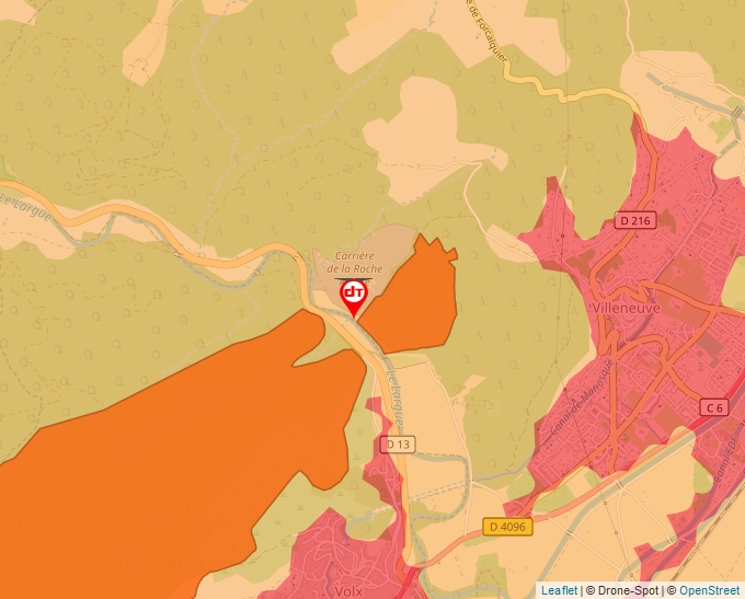 Carte Géoportail pour les drones de loisir