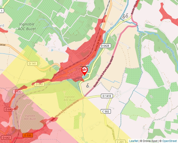 Carte Géoportail pour les drones de loisir