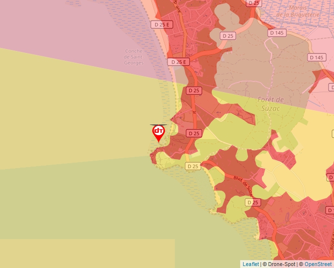 Carte Géoportail pour les drones de loisir