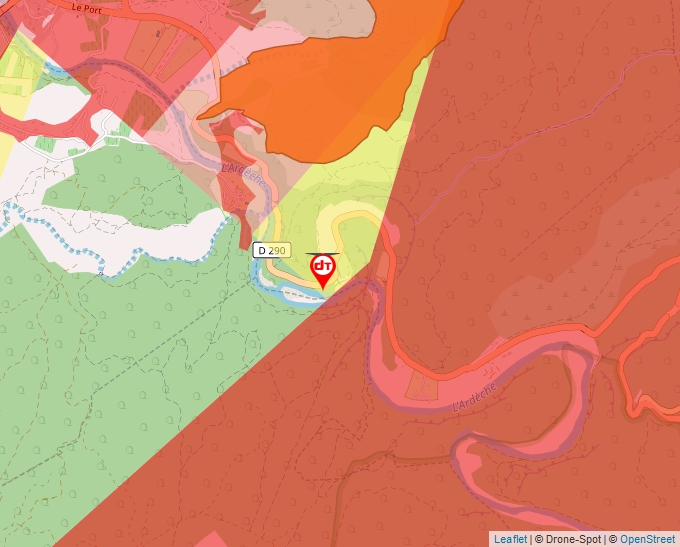 Carte Géoportail pour les drones de loisir