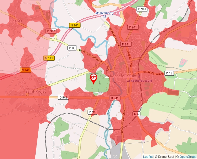 Carte Géoportail pour les drones de loisir