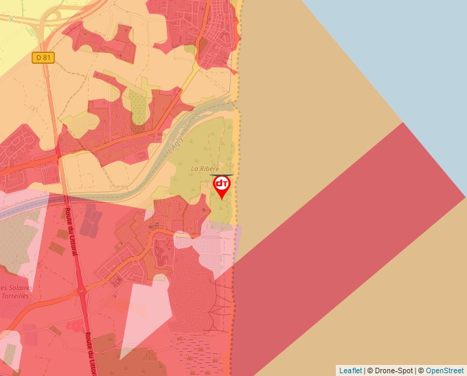 Carte Géoportail pour les drones de loisir