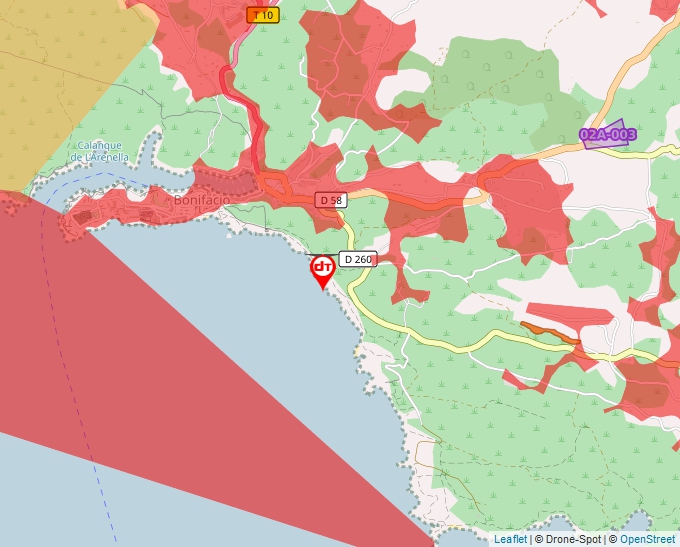 Carte Géoportail pour les drones de loisir