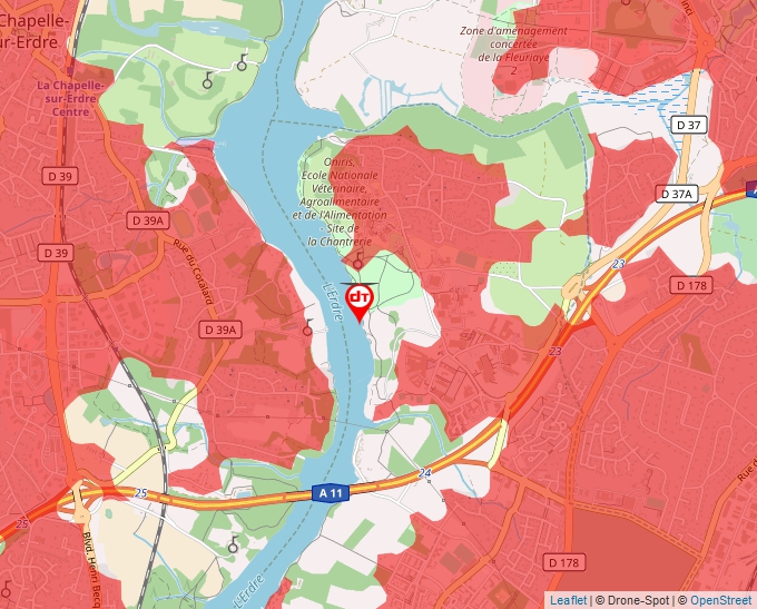 Carte Géoportail pour les drones de loisir