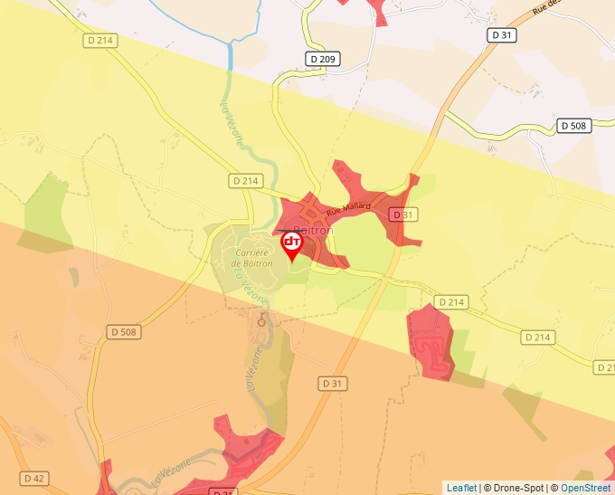 Carte Géoportail pour les drones de loisir