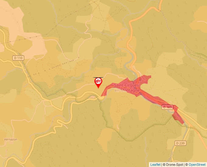 Carte Géoportail pour les drones de loisir